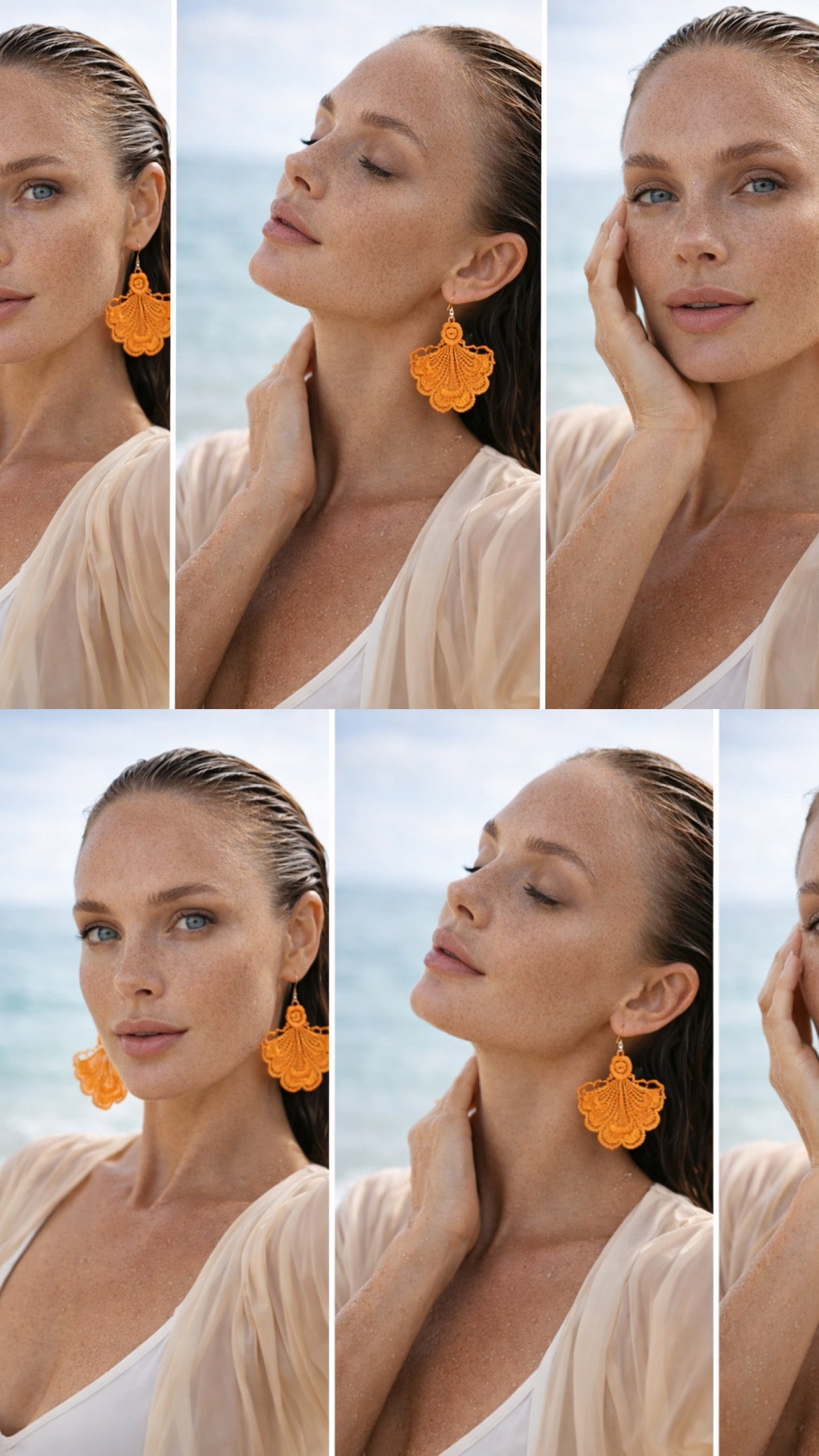 Дантелени обеци “MALIEA”