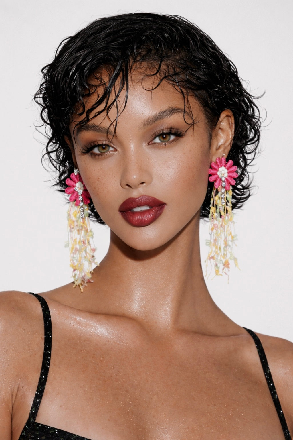 Дантелени обеци “MERCURY”